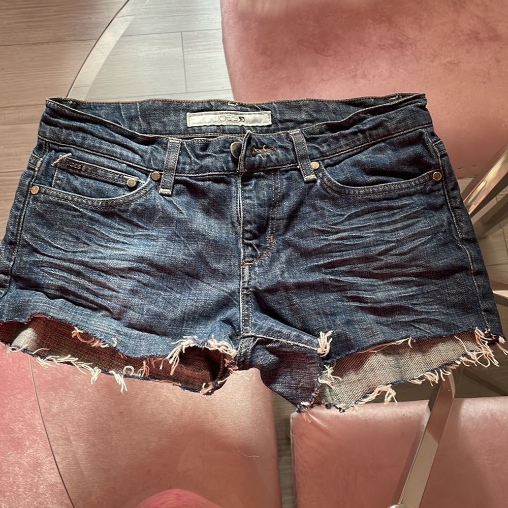 Joes jeans denim cutoff shorts